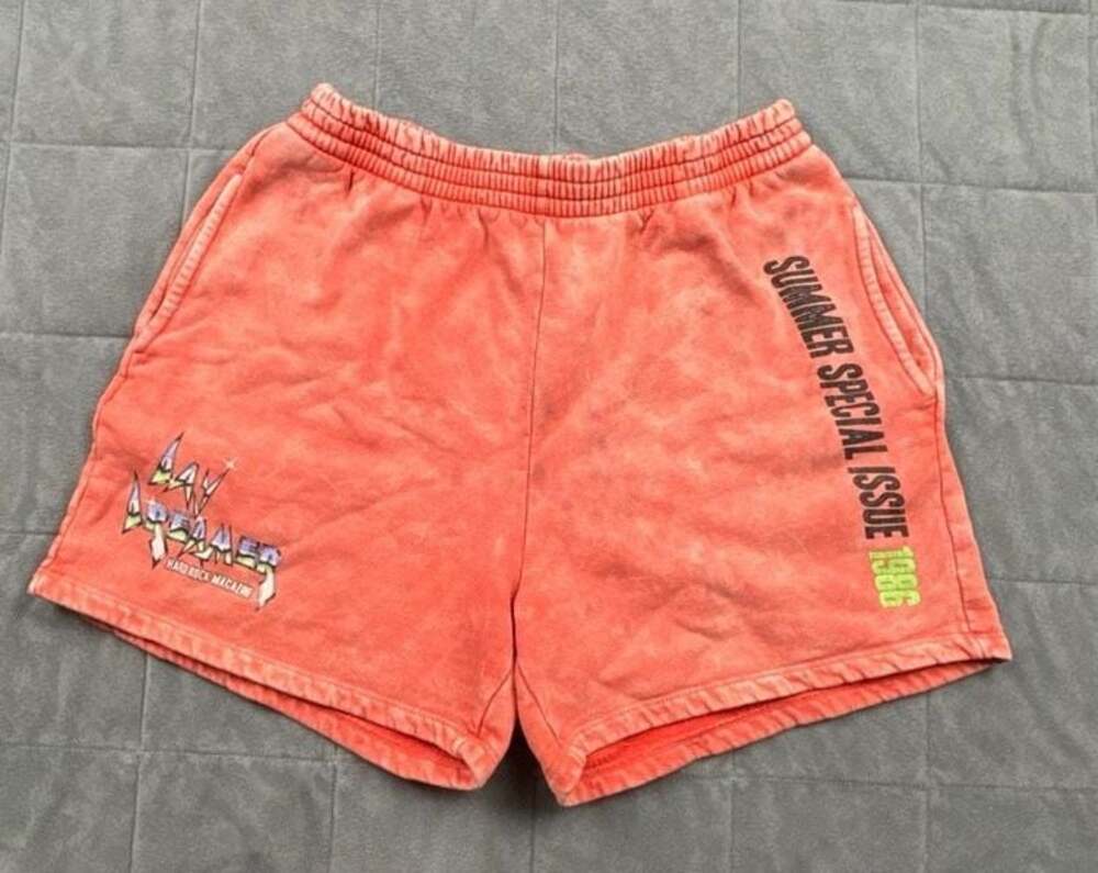 Daydreamer Hard Rock Magazine Summer Special Issue Distressed 1986 Sweat Shorts